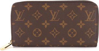 Louis Vuitton Brown Monogram Long Wallet (Bi-Fold) (Pre-Owned)