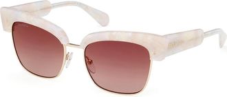 Max & Co. MO0092 24G Womens Sunglasses Gold Size 54
