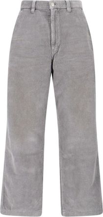 Mfpen Tailored Grey Trousers With Minimalist Silhouette