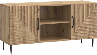 vidaXL Mueble De Tv 102 X 34,5 X 50 Cm Roble Artisan Vidaxl
