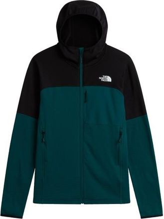The North Face Polartec Powergrid Stormgap Hoodie Fleecejacke f&uuml;r Herren | blau