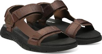 Timberland Sandale TIMBERLAND WINDHAM TRAIL WINDHAM TRAIL SANDAL, Herren, Gr. 41,5, braun 026, Textil, Schuhe Sandale