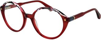 Christian Lacroix Beige Acetate Glasses Womens (Frames)