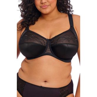 Elomi Cate Underwire Bra in Black at Nordstrom, Size 42Gg