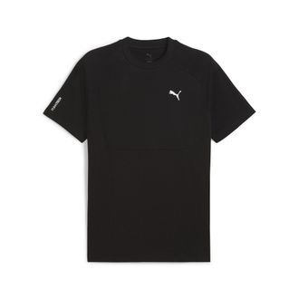 Puma T-Shirt PUMA TECH TEE, Herren, Gr. XXL, schwarz (puma schwarz), Jersey, Obermaterial: 100% Baumwolle, unifarben, regular fit normal, Rundhals, Shirts 