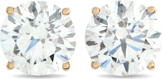 Luxury Bazaar 14K Yellow Gold 3.50 ct Lab-Grown Diamond Stud Earrings LG11-120825