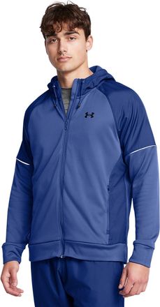 Under Armour Heren Under Armour Fleece Storm Full-Zip Hoodie in Blauw