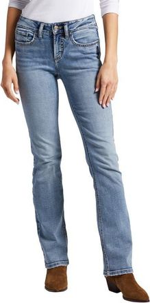 Silver Jeans Co Suki Slim Fit Bootcut Jeans in Indigo at Nordstrom, Size 32 X 33