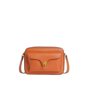 Coccinelle Cross Body Bags, female, Brown, Size: ONE SIZE Beat Large Crossbody Bag