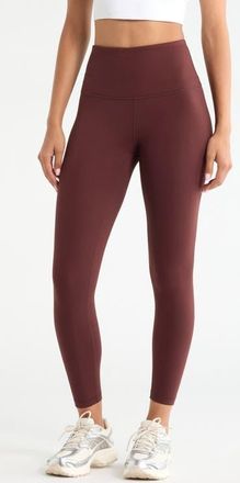 Zella Live In High Waist 7/8 Leggings in Brown Ristretto at Nordstrom, Size X-Large