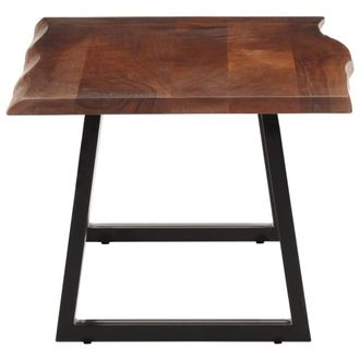 Berkfield Home Beautiful Coffee Table Honey Brown 110x55x40 cm Solid Wood Acacia | Size: 110 x 55 x 40 cm
