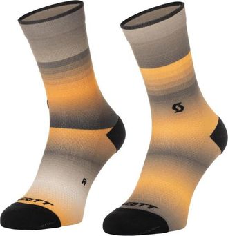 Scott Sock Gradient Stripes Crew Velosocken - Unisex | beige