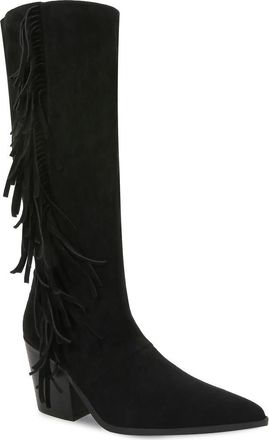 Berness Andri Fringe Boot in Black at Nordstrom Rack, Size 5.5