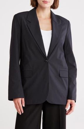 Rhone Commuter Boyfriend Blazer in Black at Nordstrom Rack, Size Xx-Large