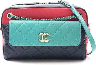 Chanel Leather Matelasse Shoulder Bag