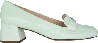 H&ouml;gl Groene Patent Damespumps - Dames - Pumps - Groen - 34 1/2 EU - Schoenen