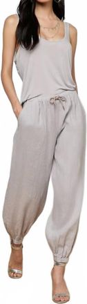 L'agence Mariko Jogger In Light Pewter