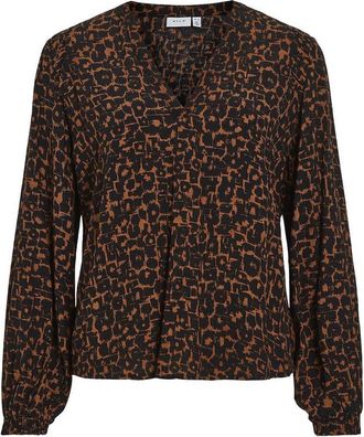 Vila Jasje met grafische print, V-hals