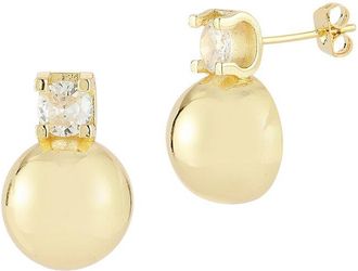 Sphera Milano Plated Cz Earrings