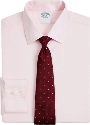 Brooks Brothers Heren, Overhemden, Roze, Maat: 4XL Katoen