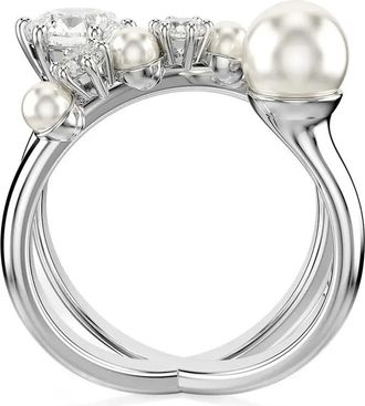 Swarovski Matrix ring - Silver