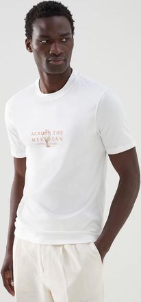 Brunello Cucinelli White Cotton Mens T-Shirt