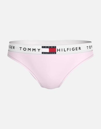 Tommy Hilfiger Womens Heritage Cotton Bikini Brief, Light Pink - Size: 10