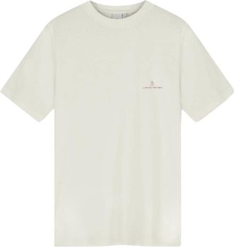 Law Of The Sea LAW OF THE Sea, Heren, Tops, Beige, Maat: XS Katoen