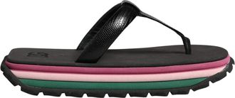 Dolce & Gabbana Flip Flop - Dames - Slippers - Veelkleurig - 39 EU - Leer - Schoenen