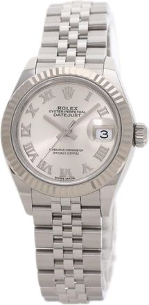 Rolex Datejust 28 Stainless Steel gold (18K) Wristwatch (Pre-Owned)