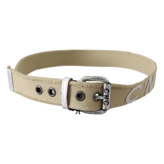 Costume National Dames, Accessoires, Beige, Maat: 85 CM Katoen