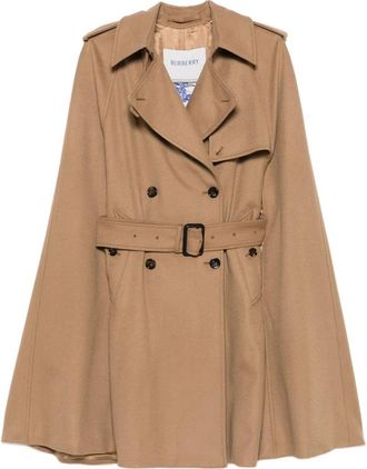 Burberry Belted Cape