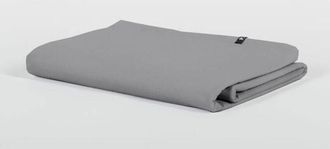 OEM S&aacute;bana De Algod&oacute;n Puro - Gris Oscuro 220 X 260 Cm - Plana