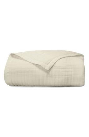 Melange Home Cloud Cotton Gauze Blanket in Ivory at Nordstrom Rack, Size Full/queen