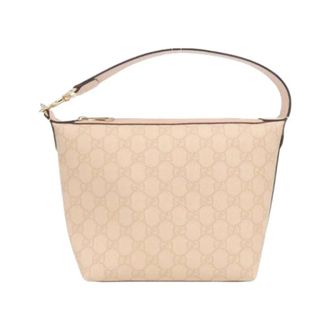Gucci Pre-owned Ophidia GG Supreme Canvas Schoudertas - Dames - Pre-owned - Beige - Maat: ONE Size