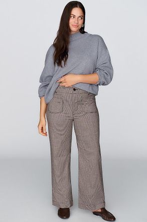 Maeve Colette Full Length Wide Leg Knit Pants