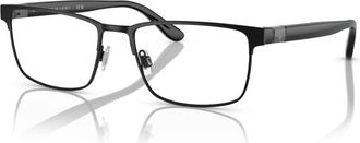 Polo Ralph Lauren Zwart Semi-Glanzende Brillenmontuur PH 1222 - unisex - Brillen - Zwart - 56 MM - Accessoires