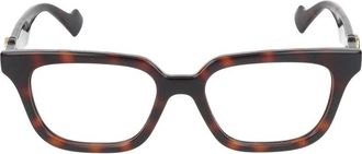 Gucci Glasses, female, Brown, Size: 51 MM Optical Frame