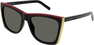 Saint Laurent Paloma 58mm Square Sunglasses in Black at Nordstrom