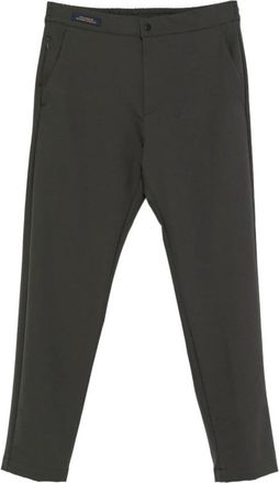 Paul & Shark Gebreide joggingbroek voor mannen - Heren - Slim Fit Broeken - Groen - L - Broeken
