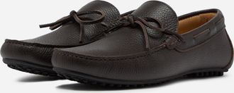 Oliver Sweeney Mens Cano Driving Shoes in Dark Brown Leather - Size UK 12