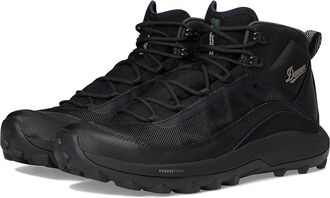 Danner N45 Mid Mens Hiking Boots Jet Black : 10.5 D - Medium, Synthetic