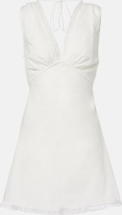 Faithfull The Brand Miniabito Denise in voile di cotone