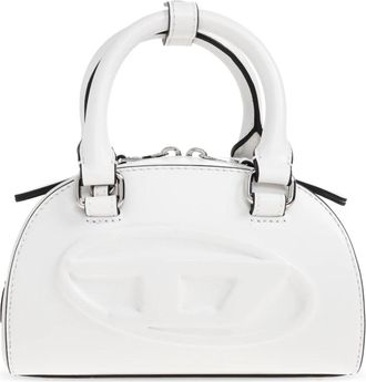 Diesel 1DR 2.0 Handtas - Dames - Handtassen - Wit - ONE Size - Leer - Tassen