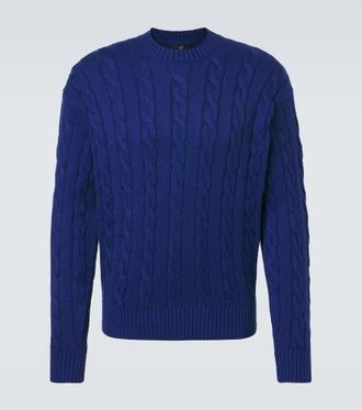 Dunhill Pullover in cotone a trecce