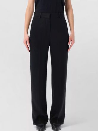 Isabel Marant tailored silk blend tapered pleat pants