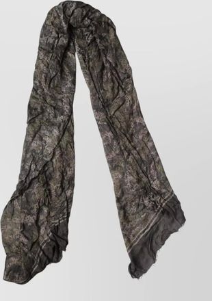 Dolce & Gabbana cashmere camouflage scarf