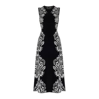 Ulla Johnson Liana Jurk - Dames - Maxi kleedjes - Zwart - S - Polyester - Kleedjes