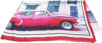 Chanel Color Silk Scarf (Pre-Owned)