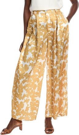 Gracia Satin Wide Leg Trouser